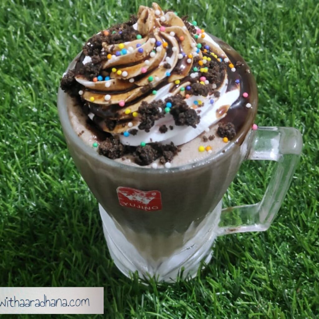 brownie milk shake