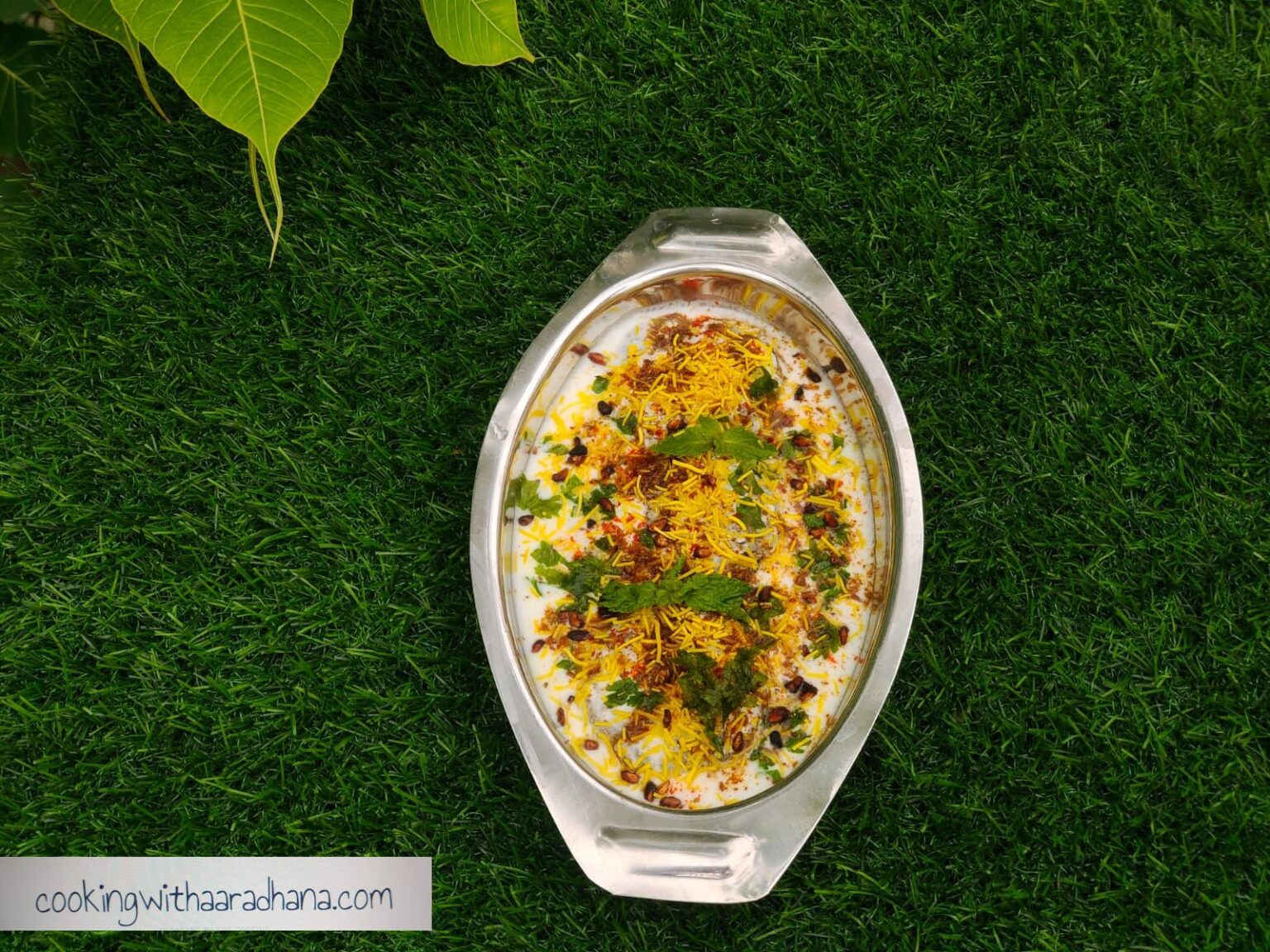 corn tikki chaat