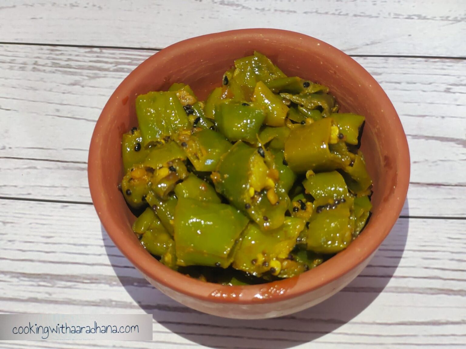 Green chilli pickle